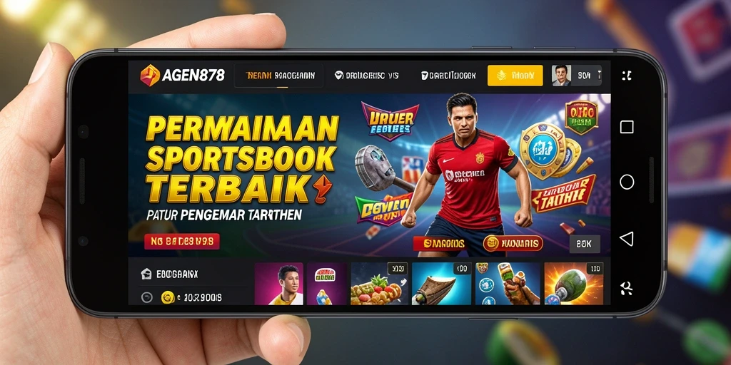 Tampilan menarik dari gameplay AGEN878 dalam taruhan Sportsbook.