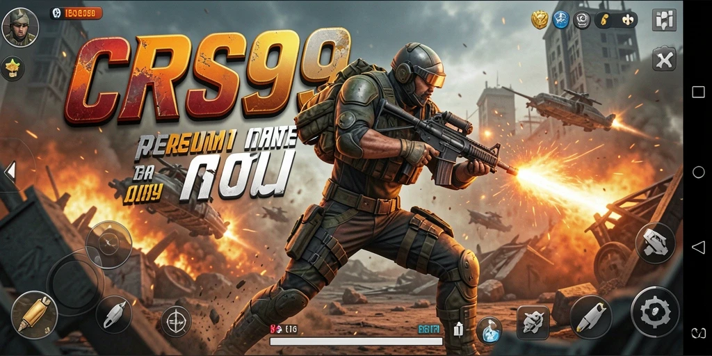 Tampilan menarik dari gameplay <strong>CRS99</strong> dengan aksi pertarungan yang intens.
