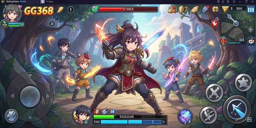Gameplay GG368 yang menarik dan penuh warna dari dunia anime.