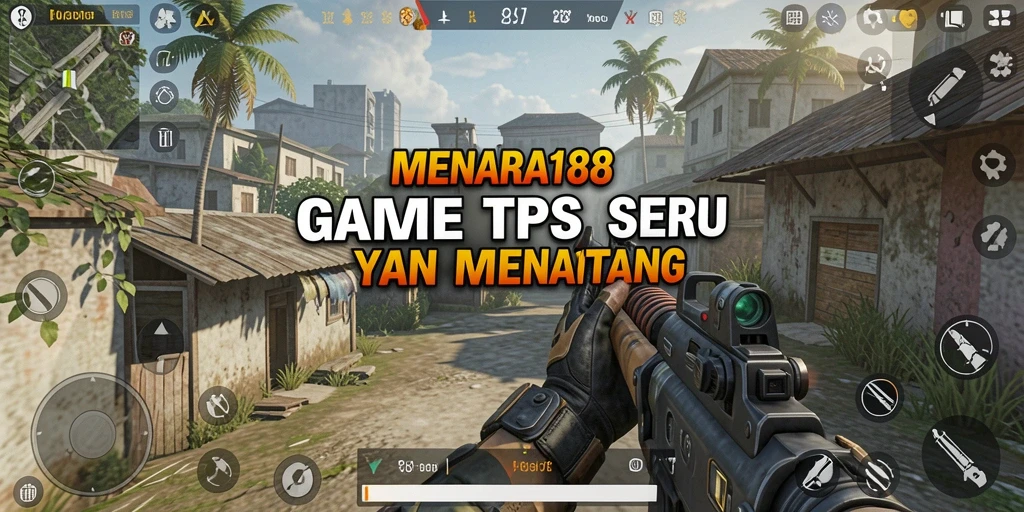 Tampilan gameplay seru di MENARA188, aksi menembak mendebarkan.